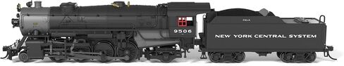 Broadway Limited Imports N Scale USRA Heavy Mikado Locomotive, NYC/PLE 9506 with Paragon4 Sound/DC/DCC 10058 in Kuwait