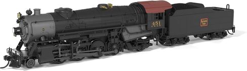Broadway Limited Imports N Scale USRA Heavy Mikado Locomotive, CBQ (FWD) 451 with Paragon4 Sound/DC/DCC, 10050 in Kuwait