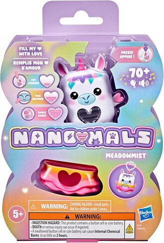 Nano-MALS Meadowmist The Unicorn, Electronic Pet Unicorn Toy, 70+ Responses, Interactive Fidget Toys for Girls & Boys Ages 5+ ​ in Kuwait