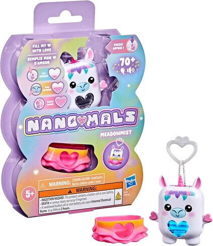 Nano-MALS Meadowmist The Unicorn, Electronic Pet Unicorn Toy, 70+ Responses, Interactive Fidget Toys for Girls & Boys Ages 5+ ​ in Kuwait
