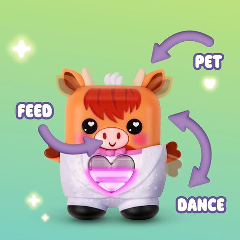 Nano-MALS Cowbert The Highland Cow, Electronic Pet Cow Toy, 70+ Responses, Interactive Fidget Toys for Girls & Boys Ages 5+ ​ in Kuwait
