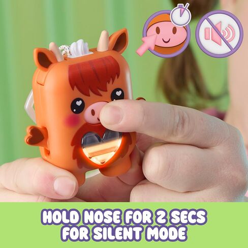 Nano-MALS Cowbert The Highland Cow, Electronic Pet Cow Toy, 70+ Responses, Interactive Fidget Toys for Girls & Boys Ages 5+ ​ in Kuwait