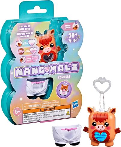 Nano-MALS Cowbert The Highland Cow, Electronic Pet Cow Toy, 70+ Responses, Interactive Fidget Toys for Girls & Boys Ages 5+ ​ in Kuwait