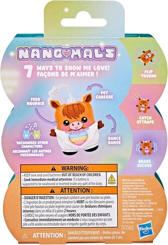 Nano-MALS Cowbert The Highland Cow, Electronic Pet Cow Toy, 70+ Responses, Interactive Fidget Toys for Girls & Boys Ages 5+ ​ in Kuwait