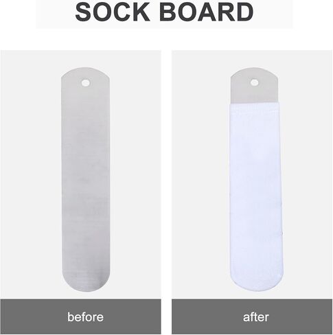 2pcs Aluminum Straight Sock Jigs for Sublimation Crafters in Kuwait