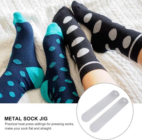 2pcs Aluminum Straight Sock Jigs for Sublimation Crafters in Kuwait