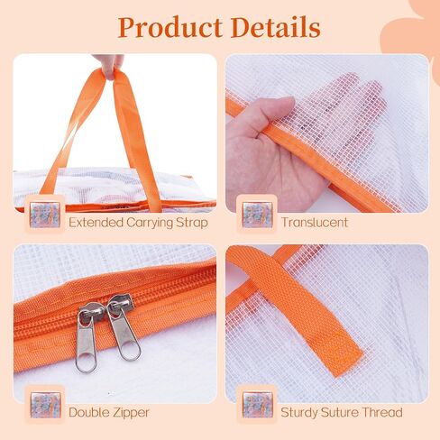 4 Packs Yarn Storage Bags,17 x 15 x 8 Inch in Kuwait