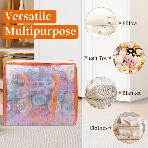 4 Packs Yarn Storage Bags,17 x 15 x 8 Inch in Kuwait
