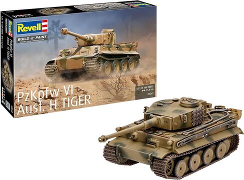 Revell Gmbh 03262 Pzkpfw VI Ausf H Tiger Tank Model Kit, 1: 72 Scale in Kuwait