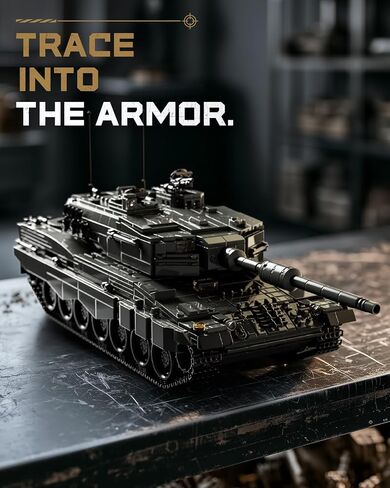 Nifeliz Leopard 2A4 Tank Building Set, Military Series, NF10361 in Kuwait