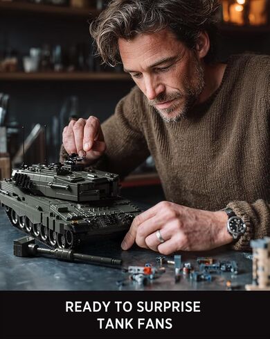 Nifeliz Leopard 2A4 Tank Building Set, Military Series, NF10361 in Kuwait