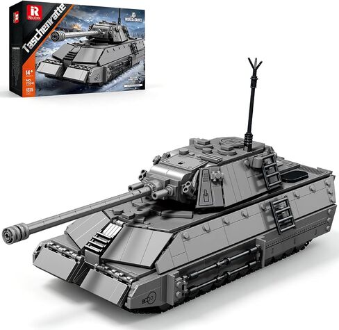 Reobrix Taschenratte Building Blocks Tank Model, Collectible Military Kit in Kuwait