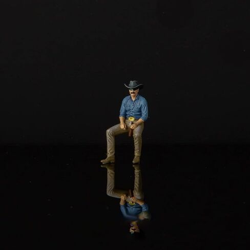 CRAFTLZ 1/64 Scale Figures Set, American Western Cowboy Characters in Kuwait