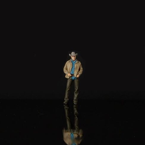 CRAFTLZ 1/64 Scale Figures Set, American Western Cowboy Characters in Kuwait