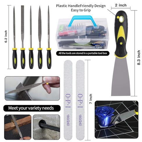 HIJIRH Model Tools Kit 165PCS,Model Kit Tools,Gundam for Model Kits in Kuwait