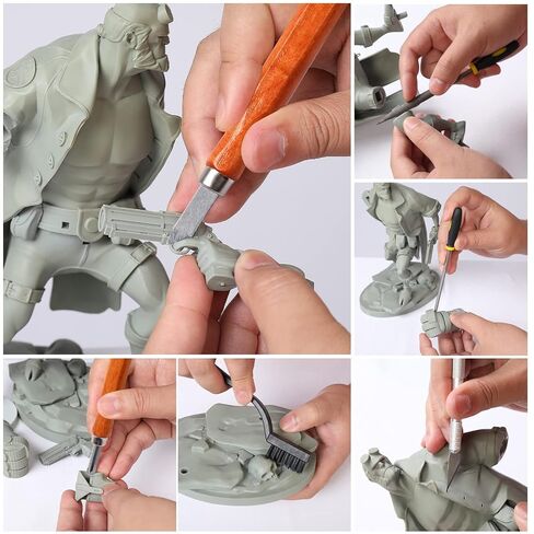 HIJIRH Model Tools Kit 165PCS,Model Kit Tools,Gundam for Model Kits in Kuwait