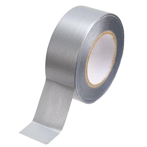 Mini Duct Tape, 1" x 10 yd Travel Size Duct Tape 1 Pack, Small Roll, Waterproof, Emergency Kit, Multi-Purpose, Tear by Hand for Indoor Outdoor Use, Repairs, Black in Kuwait