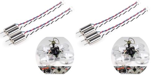 Crazepony 4pcs 6x15mm Motor (Speed: Insane) 19000KV for Blade Inductrix Tiny Whoop Micro JST 1.25 Plug in Kuwait