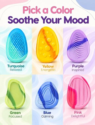 KLT Fidget Toys Bulk for Kids: 36 Pack Texture Sensory Stones in Kuwait