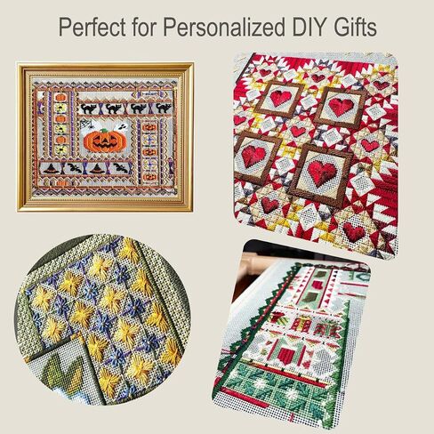 Needlepoint Canvas 18 Mesh - 20x18 Inch Blank White Embroidery Canvas in Kuwait
