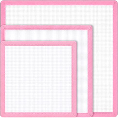 3 Pcs 18 Mesh Needlepoint Canvas, Cotton Blank Self Finishing Needlepoint in Kuwait