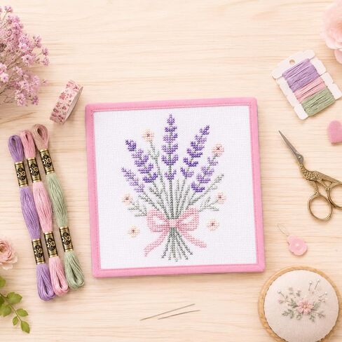 3 Pcs 18 Mesh Needlepoint Canvas, Cotton Blank Self Finishing Needlepoint in Kuwait