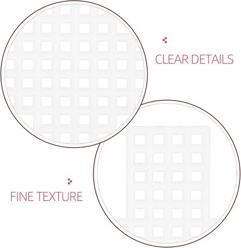 Osaladi 20Pcs Plastic Canvas Mesh Sheets Cross Shaped in Saudi Arabia