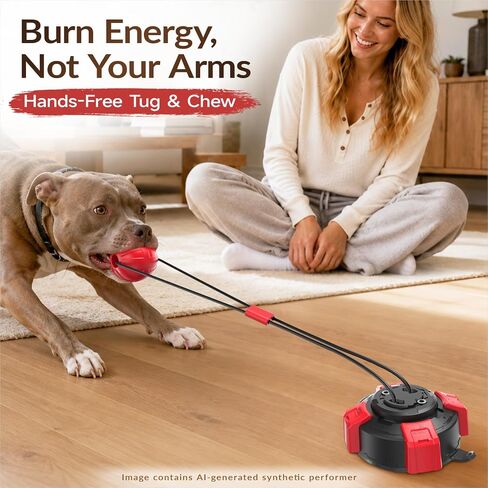 KADTC Suction Cup Dog Tug Toy for Aggressive Chewers, Medium &Large Breeds in Kuwait