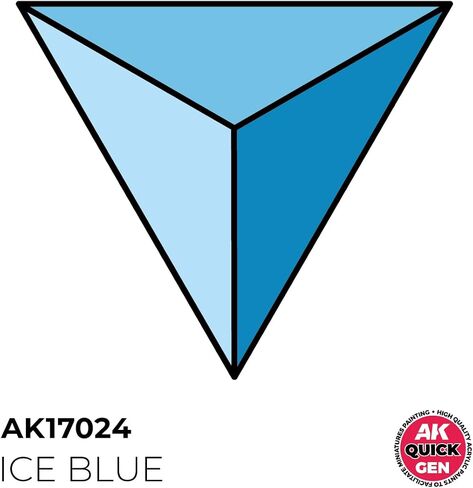 AK QUICK GEN AK17024 ICE BLUE (18ml) in Kuwait