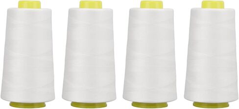 HEEPDD Sturdy Hand Quilting Overlock, Premium Polyester Threads for Serger and Embroidery, Ideal for Crafting Projects and Home Sewing Other Sewing and Embroidery Supplies in Kuwait