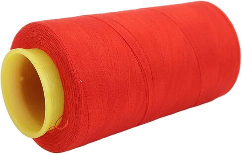 Omabeta Serger Thread Red Durable Polyester Thread 2PCS for Daily Quilting Sewing Projects in Kuwait