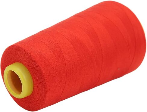 Omabeta Serger Thread Red Durable Polyester Thread 2PCS for Daily Quilting Sewing Projects in Kuwait