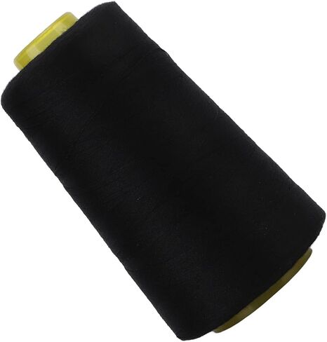 Premium Polyester Serger Thread 2Pcs Fray with High Tensile Strength for Quilting Machine Sewing and Crafts 3000 Yards Each in Kuwait