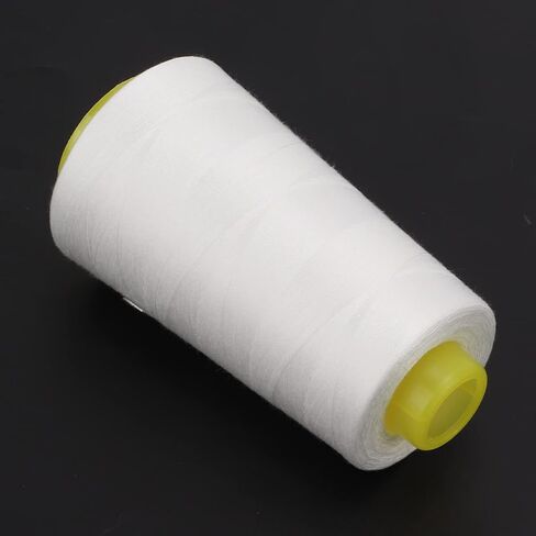Omabeta Premium Polyester Serger Thread Durable White Sewing Thread for Quilting and Crafts, 4 Pcs in Kuwait