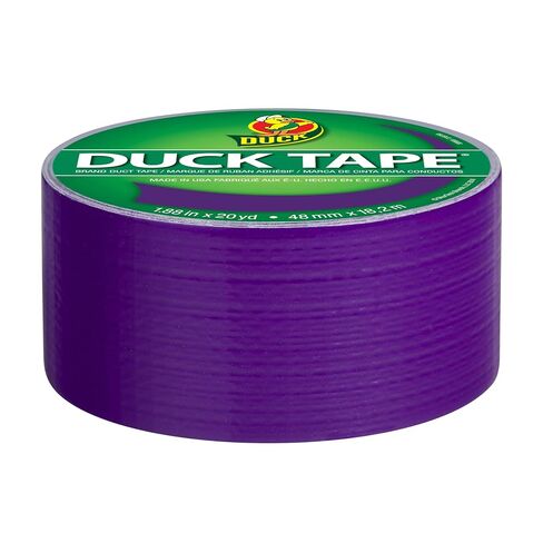 Duck 283138 Tape, Purple Duchess, 1.88 inches x 20 Yards, Single Roll, Multicolor, 60 Foot in Kuwait