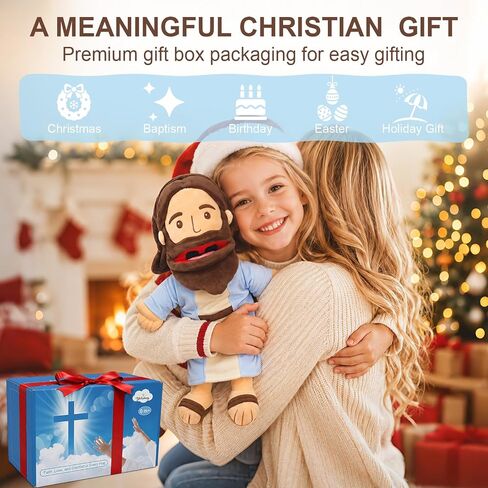 18.5" Jesus Hand Puppets Plush, Bible Character for Kids in Kuwait