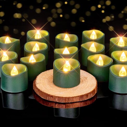 Homemory 24-Pack Flameless Tea Lights Candles Battery Operated, 200+ Hours in Kuwait