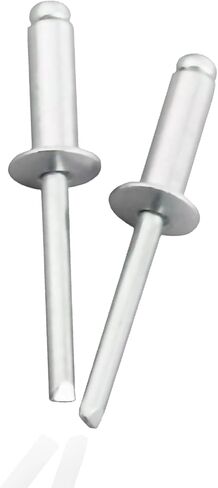 100 Pcs 5/32" x 1/4" Aluminum Pop Rivets, 4 x 6mm Blind Rivets, 4 x 6mm in Kuwait