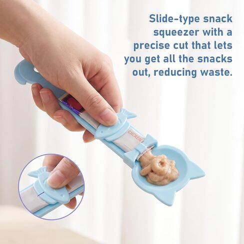 3 Pcs Cat Treat Spoon Squeeze Dispenser, Mess-Free Cat Treat Feed in Kuwait