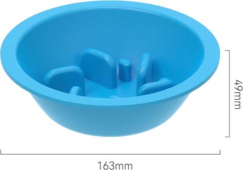 Slow Feeder Bowl for Cats & Small Dogs Compatible with PETLIBRO Automatic Cat Feeder 3L 5L with WiFi, Replacement for Stainless Steel Bowl in Kuwait