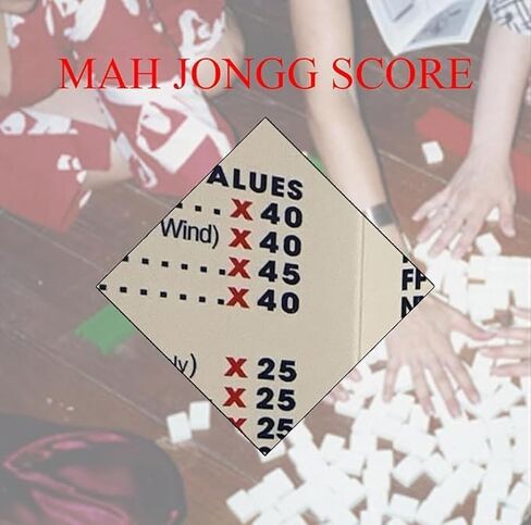 Mahjong Cards 2026，Mah Jong Cards 2026 Official Revision American - Large Print, 4-Pack (4pcs) in Kuwait