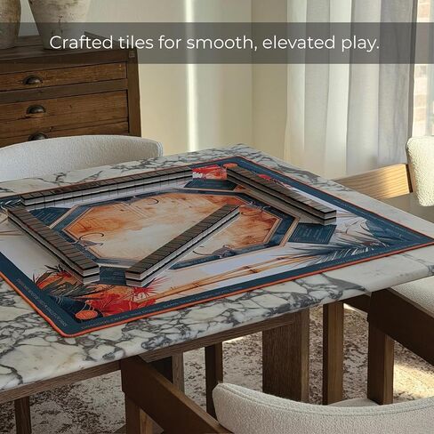 American Mahjong Tile Set, 160 4 Layer, Terra Earth Tone in Kuwait