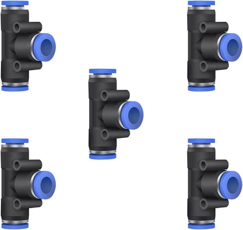 5/16" OD x 1/4" OD Pneumatic quick Connector Push to Connect fittings Straight reducer Union/Coupler (Pack of 5) in Kuwait
