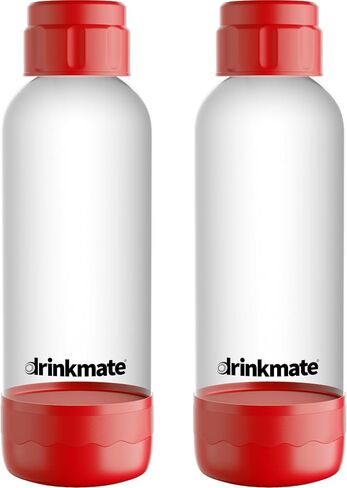 DrinkMate Carbonation Bottles (Twin-Pack) (1L, Black) in Kuwait