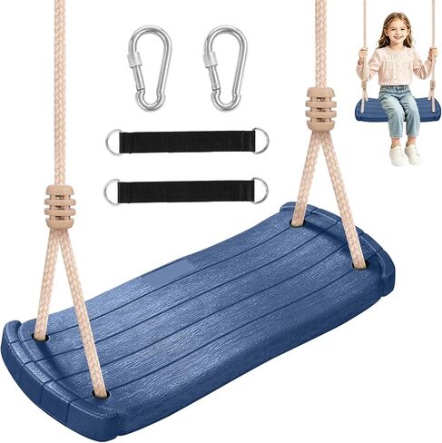 2026 Weatherproof Kids Swing Seat, 264lbs Heavy Duty, Green in Saudi Arabia