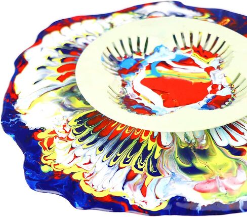 5P Acrylic Pouring Strainers Fluid Art Tools DIY Abstract Pour Painting in Saudi Arabia