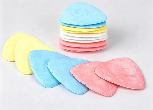 10Pcs Triangle Tailors Chalk, Sewing Fabric Chalk and Fabric Markers for Quilting,Sewing Supplies Accessories in Kuwait