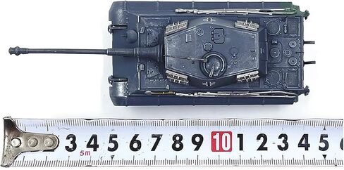 CHICHIYANG 1:72 Simulation Vehicl Model German Berlin 1945 Tiger II Tank Model Alloy ABS Material Tank Car Collection in Kuwait