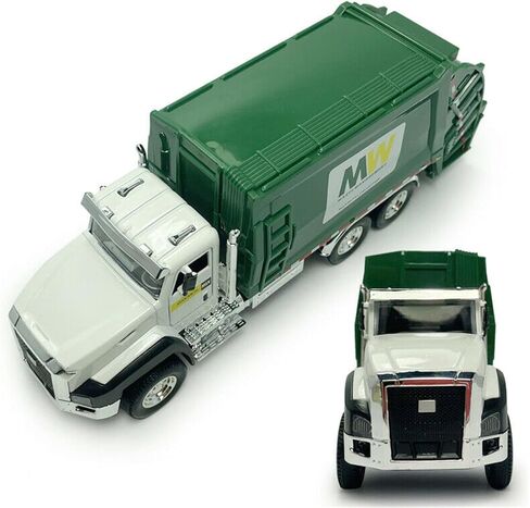Alloy Sanitation Vehicle Model, 1:50 Diecast Engineering Truck Decor in Saudi Arabia