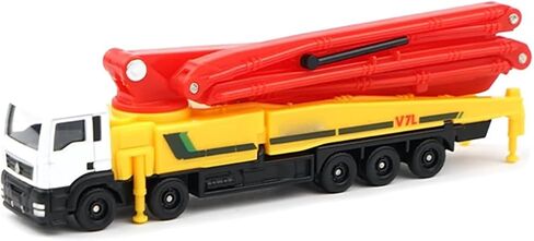 1/100 Concrete Pump Truck Model Diecast Alloy Construction Vehicle Toy in Kuwait